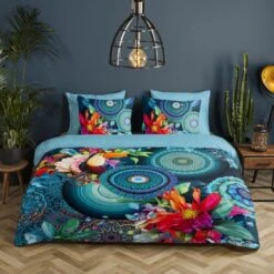 HIP Dekbedovertrek "Cailani" - Multi - (140x220 Cm) -Knusse Nacht 1000097568 0101