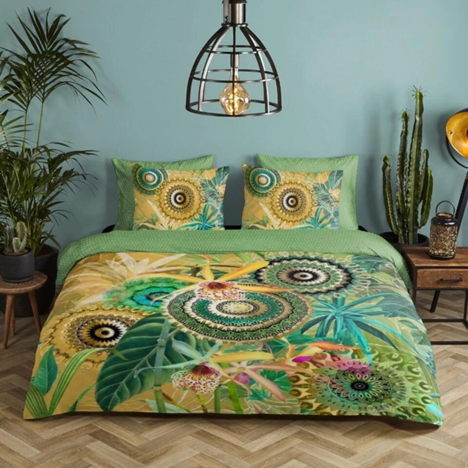 HIP Dekbedovertrek "Yissa" - Multi - (140x220 Cm) 4 HIP Dekbedovertrek "Yissa" - Multi - (140x220 Cm) - Afbeelding 2