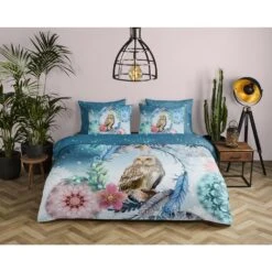 HIP Dekbedovertrek "Kolya" - Multi - (240x220 Cm) -Knusse Nacht 1000097580 0101