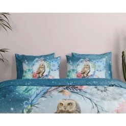 HIP Dekbedovertrek "Kolya" - Multi - (240x220 Cm) -Knusse Nacht 1000097580 0110