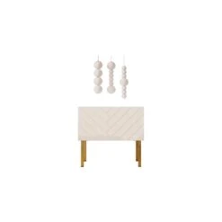 Nachtkastje Gala 45x50x37 Wit 7 Nachtkastje Gala 45x50x37 Wit -Knusse Nacht 1000098223 0101