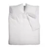 Ambiante Dekbedovertrek Bamboo Uni White-2-persoons (200 X 200/220 Cm) -Knusse Nacht 1000098853