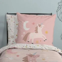 Pure Dekbedovertrek "Deina" - Roze - (135x200 Cm) -Knusse Nacht 1000098866 0102