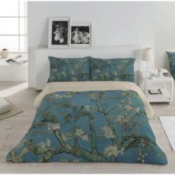 Zavelo Dekbedovertrek Van Van Gogh Almond Blossom -200x200/220 -Knusse Nacht 1000098871 0102