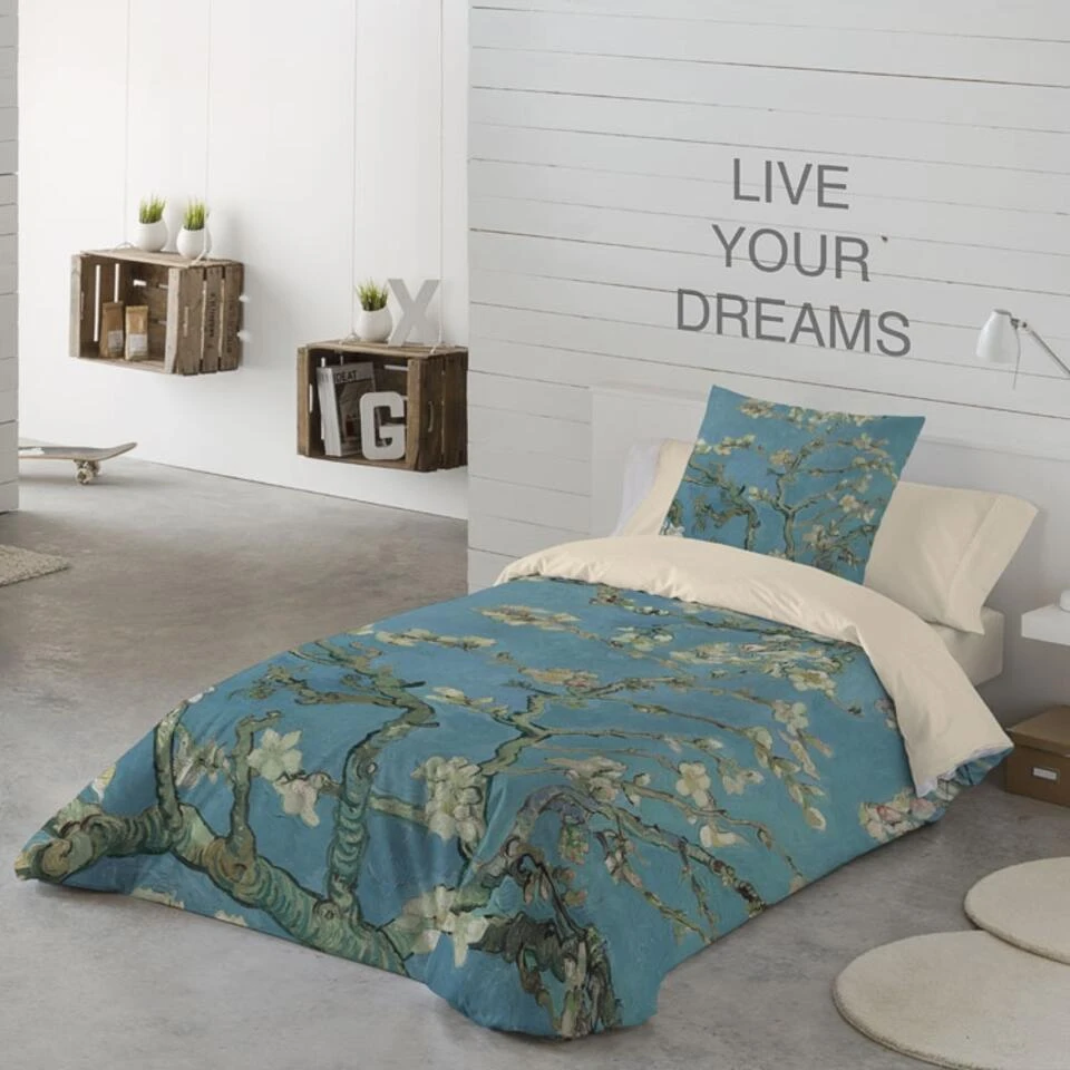 Zavelo Dekbedovertrek Van Van Gogh Almond Blossom -240x200/220 4 Zavelo Dekbedovertrek Van Van Gogh Almond Blossom -240x200/220 - Afbeelding 2