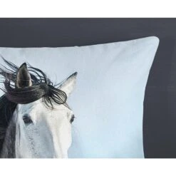 Good Morning Dekbedovertrek "Dreamer" - Grijs - (140x220 Cm) -Knusse Nacht 1000099007 0111