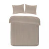 Papillon Dekbedovertrek Satijn Streep - 200x200/220 Cm - Taupe 2 Papillon Dekbedovertrek Satijn Streep - 200x200/220 Cm - Taupe -Knusse Nacht 1111743128