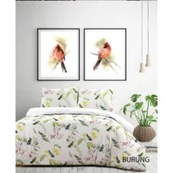 Papillon Dekbedovertrek Burung - 200x200/220 Cm - Multikleur -Knusse Nacht 1123898340 0101