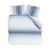 Byrklund Dekbedovertrek Beach Feel With Stripes - 240x220 Cm - Blauw -Knusse Nacht 1124882514