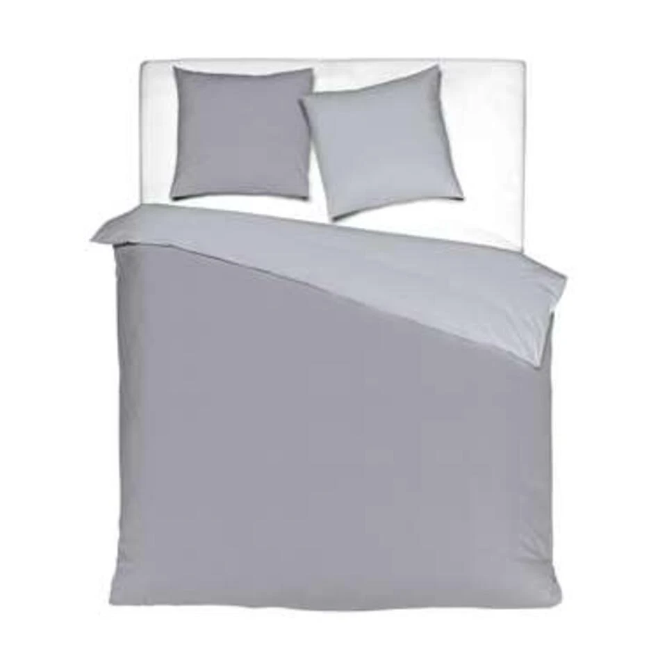 Mistral Home Dekbedovertrek 100% Gewassen Katoen Grijs 240x220 Cm 3 Mistral Home Dekbedovertrek 100% Gewassen Katoen Grijs 240x220 Cm