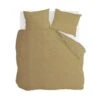 Walra - Dekbedovertrek Basic & Tough - 200x220 Cm - Honing Mosterd