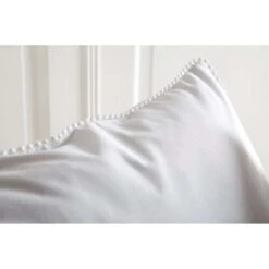 Papillon Dekbedovertrek Pom Pom - 200x200/220 Cm - Grijs 7 Papillon Dekbedovertrek Pom Pom - 200x200/220 Cm - Grijs -Knusse Nacht 1206189417 0102