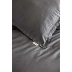Walra - Dekbedovertrek Vintage Satin - 200x220 Cm - Antraciet 8 Walra - Dekbedovertrek Vintage Satin - 200x220 Cm - Antraciet -Knusse Nacht 1217431027 0102