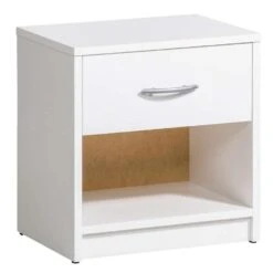 Nachtkastje Pepe - 1 Lade - Wit -Knusse Nacht 12500340 0300