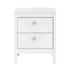 Nachtkastje Madeira - 2 Lades - Wit -Knusse Nacht 12501540 0100