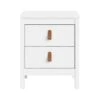 Nachtkastje Madeira - 2 Lades - Wit -Knusse Nacht 12501540