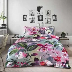 Papillon Dekbedovertrek Hanna - 200x200/220 Cm - Multikleur -Knusse Nacht 1263356451 0101