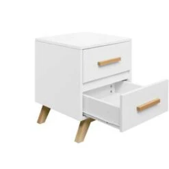 Bopita Fenna Nachtkastje - Wit/Naturel 9 Bopita Fenna Nachtkastje - Wit/Naturel -Knusse Nacht 1280466755 0103