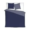 Mistral Home Dekbedovertrek 100% Gewassen Katoen Blauw 260x240 Cm -Knusse Nacht 1291343434