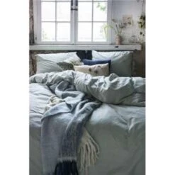 Dindi Home - Dekbedovertrek Plain Beauty - 240x220 Cm - Groen -Knusse Nacht 1301265961 0103