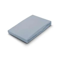 Byrklund - Hoeslaken Katoen - 140x200 Cm - Blauw -Knusse Nacht 1306535025 0102