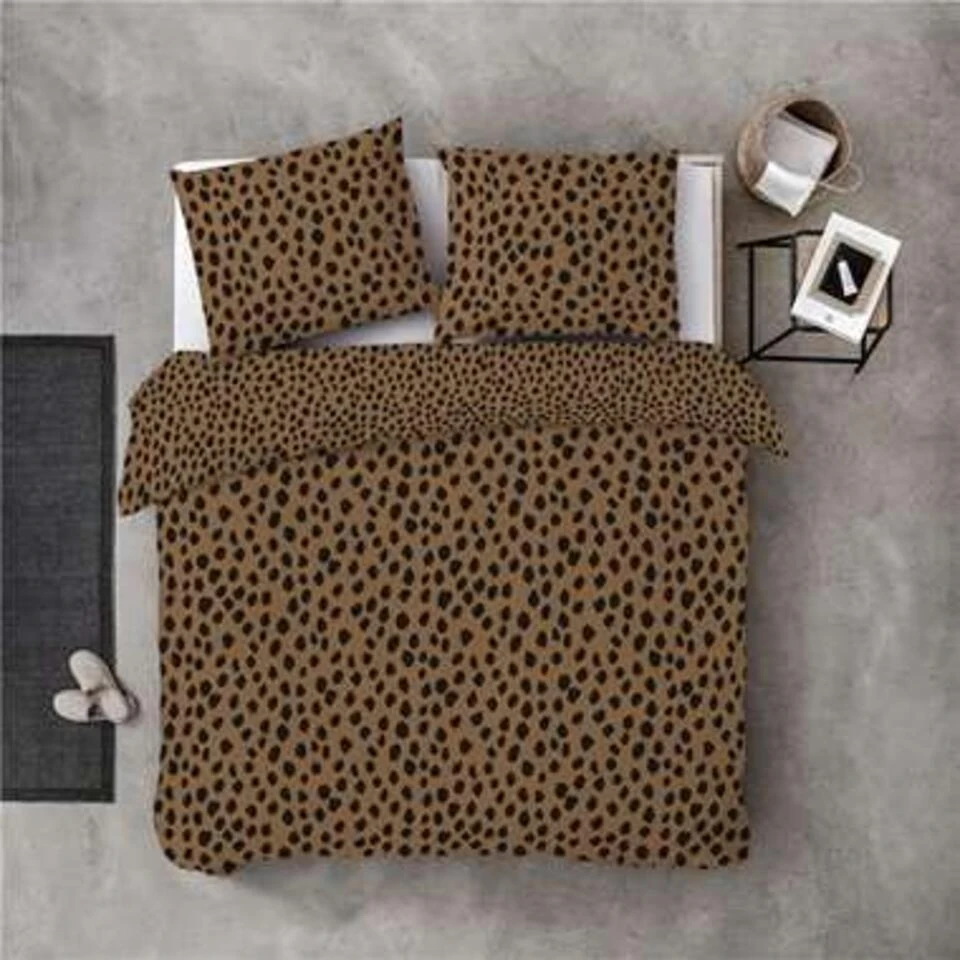 Byrklund - Dekbedovertrek Go Wild - 140x220 Cm - Cognac 5 Byrklund - Dekbedovertrek Go Wild - 140x220 Cm - Cognac - Afbeelding 3