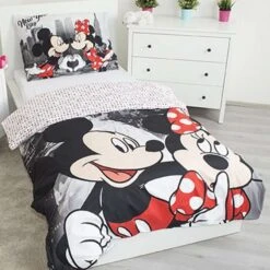 Disney Minnie Mouse New York - Dekbedovertrek-140x200cm -Knusse Nacht 1322387638 0102