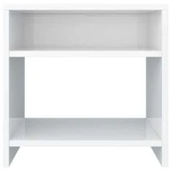 VidaXL Nachtkastje 40x30x40 Cm Bewerkt Hout Wit -Knusse Nacht 1330463015 0103