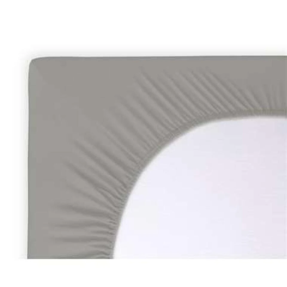 Byrklund - Hoeslaken Jersey - 160x200 Cm - Taupe 4 Byrklund - Hoeslaken Jersey - 160x200 Cm - Taupe - Afbeelding 2