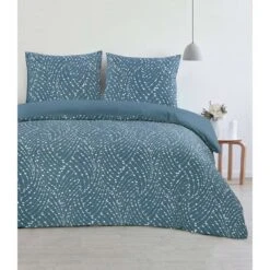 Day Dream Dekbedovertrek Hazel - 140x200/220 Cm - Blauw -Knusse Nacht 1417326093 0101