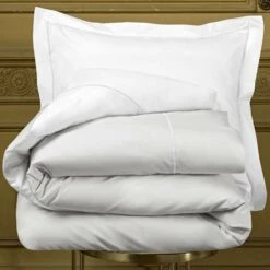 De Witte Lietaer Dekbedovertrek Bumblebee - 140 X 200 Cm - Zilver -Knusse Nacht 1442024007 0103