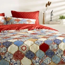 De Witte Lietaer Dekbedovertrek Medina - 140 X 200/220 Cm - Multi -Knusse Nacht 1465772404 0101