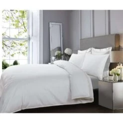 Papillon Deluxe Dekbedovertrek Wellington - 200x200/220 Cm - Wit -Knusse Nacht 1513019698 0101