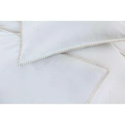 Papillon Deluxe Dekbedovertrek Wellington - 200x200/220 Cm - Wit -Knusse Nacht 1513019698 0102