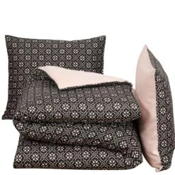 De Witte Lietaer Dekbedovertrek Primrose - 260 X 240 Cm - Zwart 8 De Witte Lietaer Dekbedovertrek Primrose - 260 X 240 Cm - Zwart -Knusse Nacht 1516753336 0102