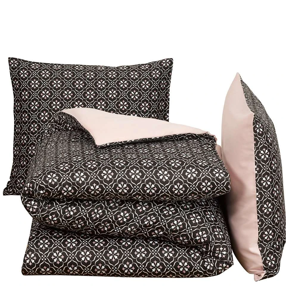 De Witte Lietaer Dekbedovertrek Primrose - 260 X 240 Cm - Zwart 5 De Witte Lietaer Dekbedovertrek Primrose - 260 X 240 Cm - Zwart - Afbeelding 3