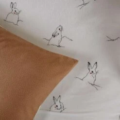 De Witte Lietaer Dekbedovertrek Rabbit -140 X 220 Cm -Knusse Nacht 1521284460 0102