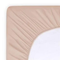 Byrklund - Hoeslaken Katoen - 140x200 Cm - Oud Roze -Knusse Nacht 1522091324 0101