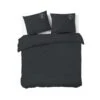 Dindi Home - Dekbedovertrek Plain Beauty - 240x220 Cm - Zwart 1 Dindi Home - Dekbedovertrek Plain Beauty - 240x220 Cm - Zwart -Knusse Nacht 1556665826