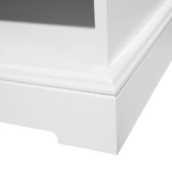 Beliani Bijzettafel GILBERT - Wit Mdf, Vezelplaat -Knusse Nacht 1593477485 0103