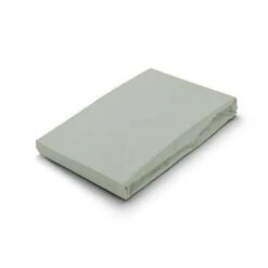 Byrklund - Hoeslaken Katoen - 90x200 Cm - Grijsgroen -Knusse Nacht 1604521360 0102