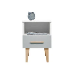 Bopita Emma Nachtkastje - White/Grey -Knusse Nacht 1674210373 0102
