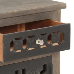 VidaXL Nachtkastje 40x30x50 Cm Massief Mangohout -Knusse Nacht 1679350439 0103