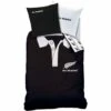 All Blacks Polo - Dekbedovertrek - Eenpersoons - 140 X 200 Cm - Zwart -Knusse Nacht 1707966741