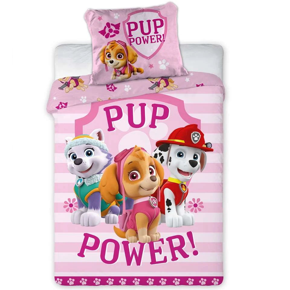 PAW Patrol Pup Power Baby Dekbedovertrek - 100x135cm 3 PAW Patrol Pup Power Baby Dekbedovertrek - 100x135cm