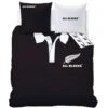 All Blacks Polo - Dekbedovertrek - Lits Jumeaux - 240 X 220 Cm - Zwart -Knusse Nacht 1793433207