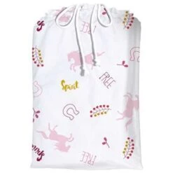 Spirit Dekbedovertrek Land - Eenpersoons - 140 X 200 Cm - Roze -Knusse Nacht 1878265741 0102