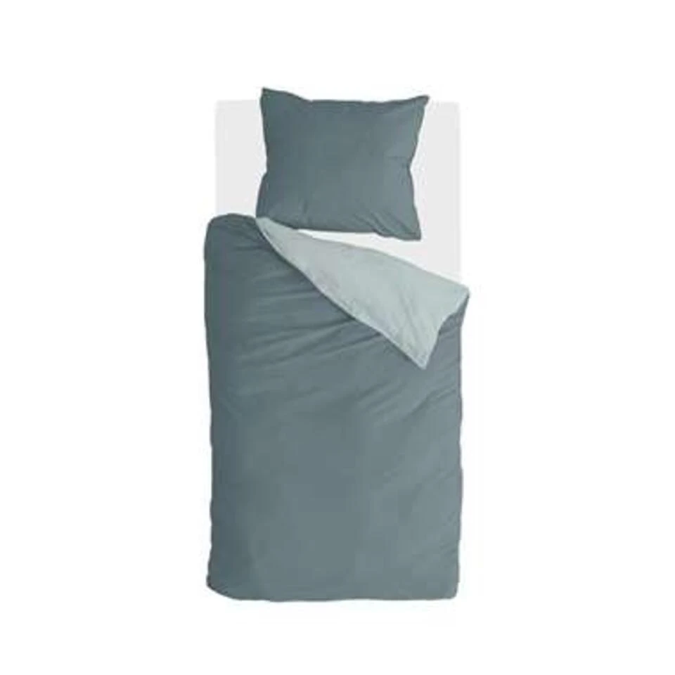 Byrklund - Dekbedovertrek Side Way - 140x220 Cm - Groen / Jade 3 Byrklund - Dekbedovertrek Side Way - 140x220 Cm - Groen / Jade