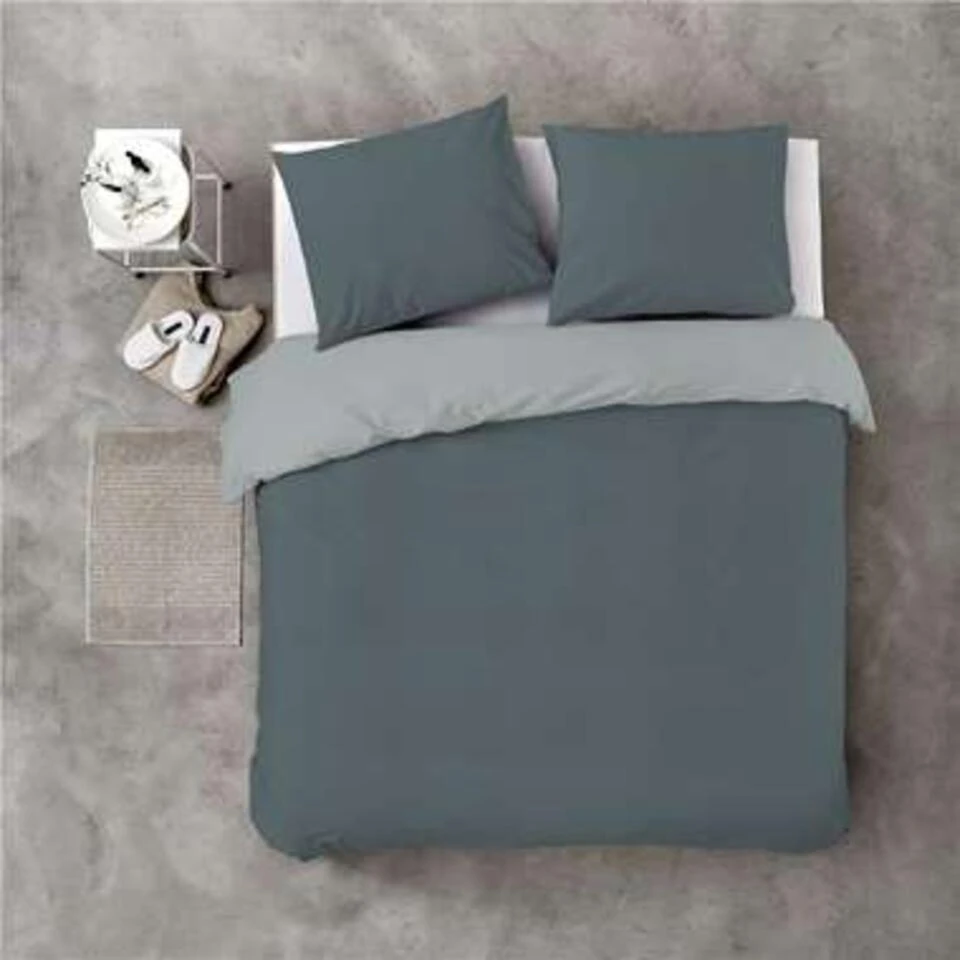 Byrklund - Dekbedovertrek Side Way - 200x220 Cm - Groen / Jade 5 Byrklund - Dekbedovertrek Side Way - 200x220 Cm - Groen / Jade - Afbeelding 3