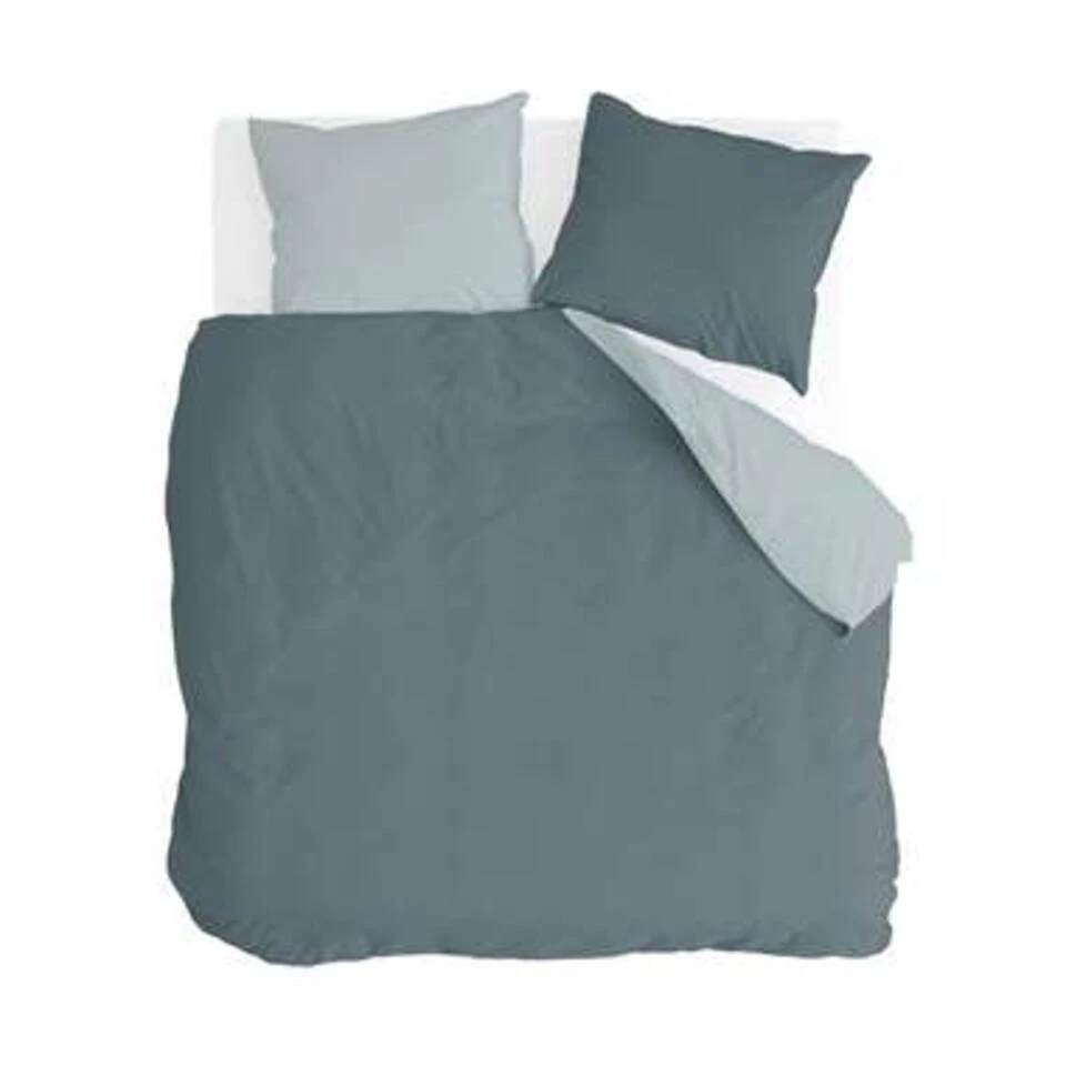 Byrklund - Dekbedovertrek Side Way - 200x220 Cm - Groen / Jade 3 Byrklund - Dekbedovertrek Side Way - 200x220 Cm - Groen / Jade
